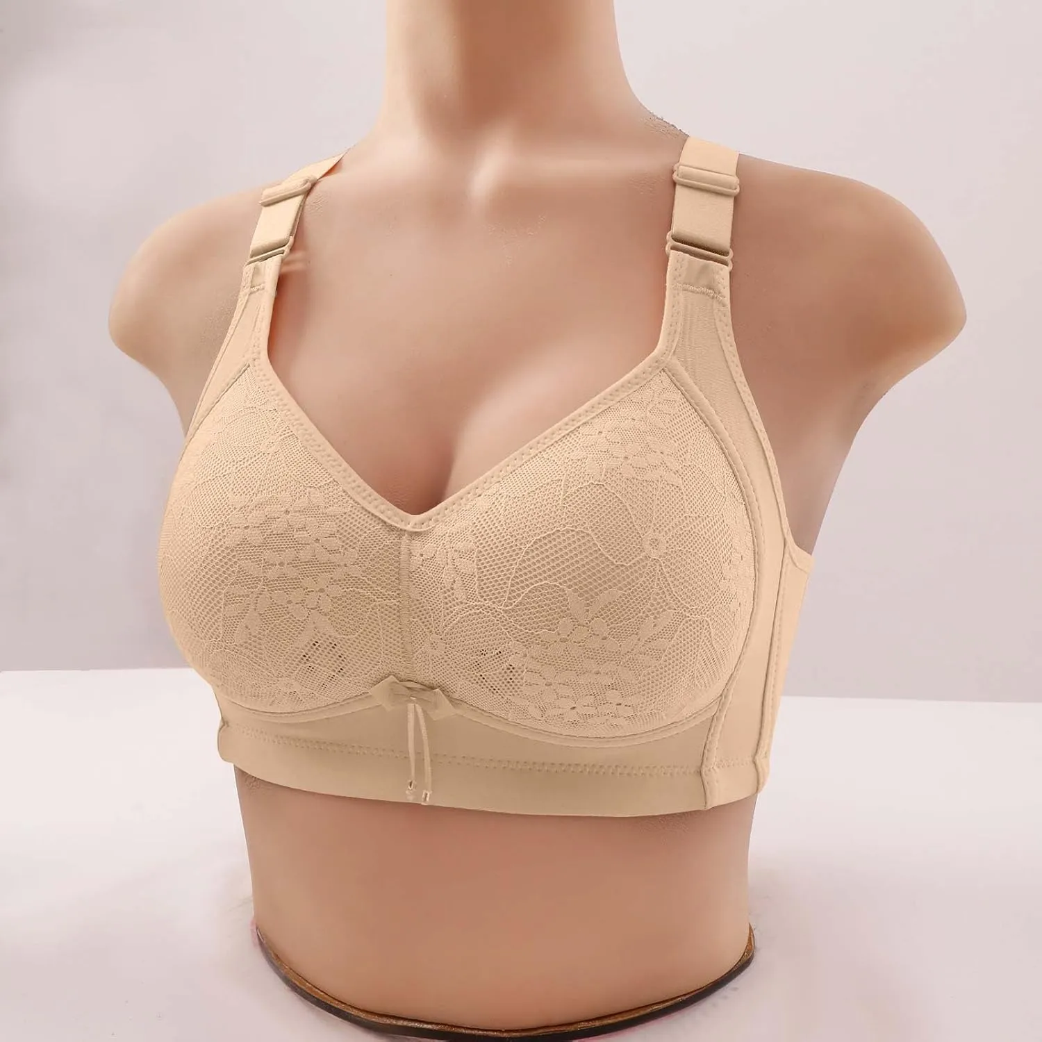 3Pcs Comfortable Bras for Women, New Wireless Bras with Support and Lift, Minimizer Bras Push Up Bralette Yoga Bras