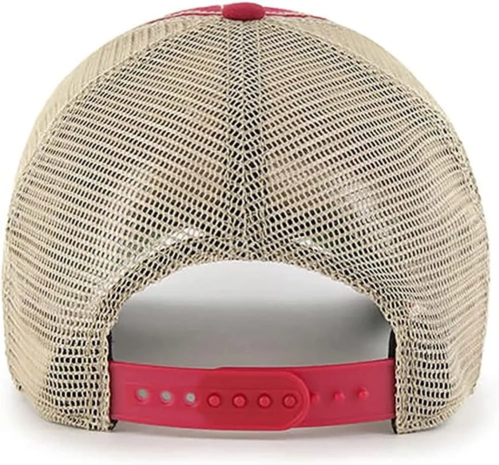 '47 MLB Trawler Team Color Mesh Trucker Clean Up Adjustable Hat, Adult One Size Fits All