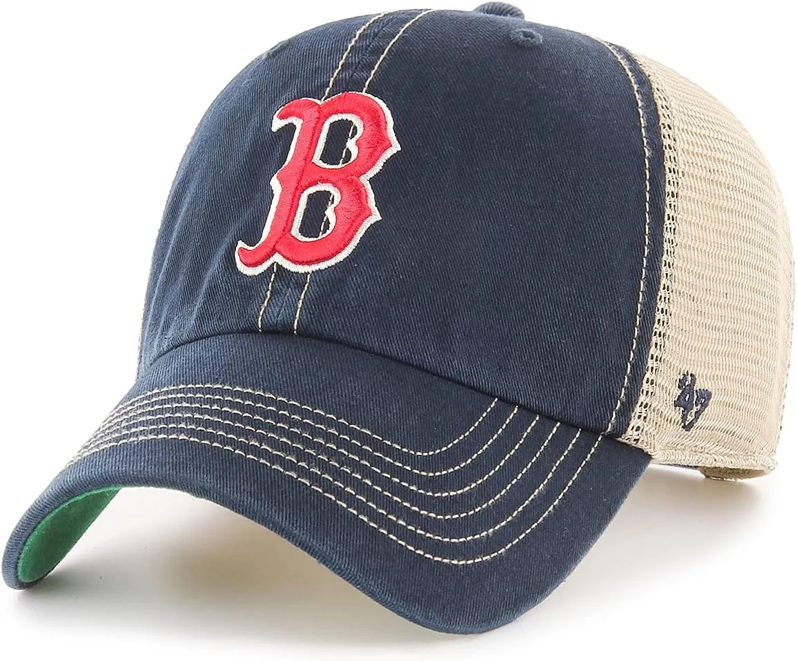 '47 MLB Trawler Team Color Mesh Trucker Clean Up Adjustable Hat, Adult One Size Fits All