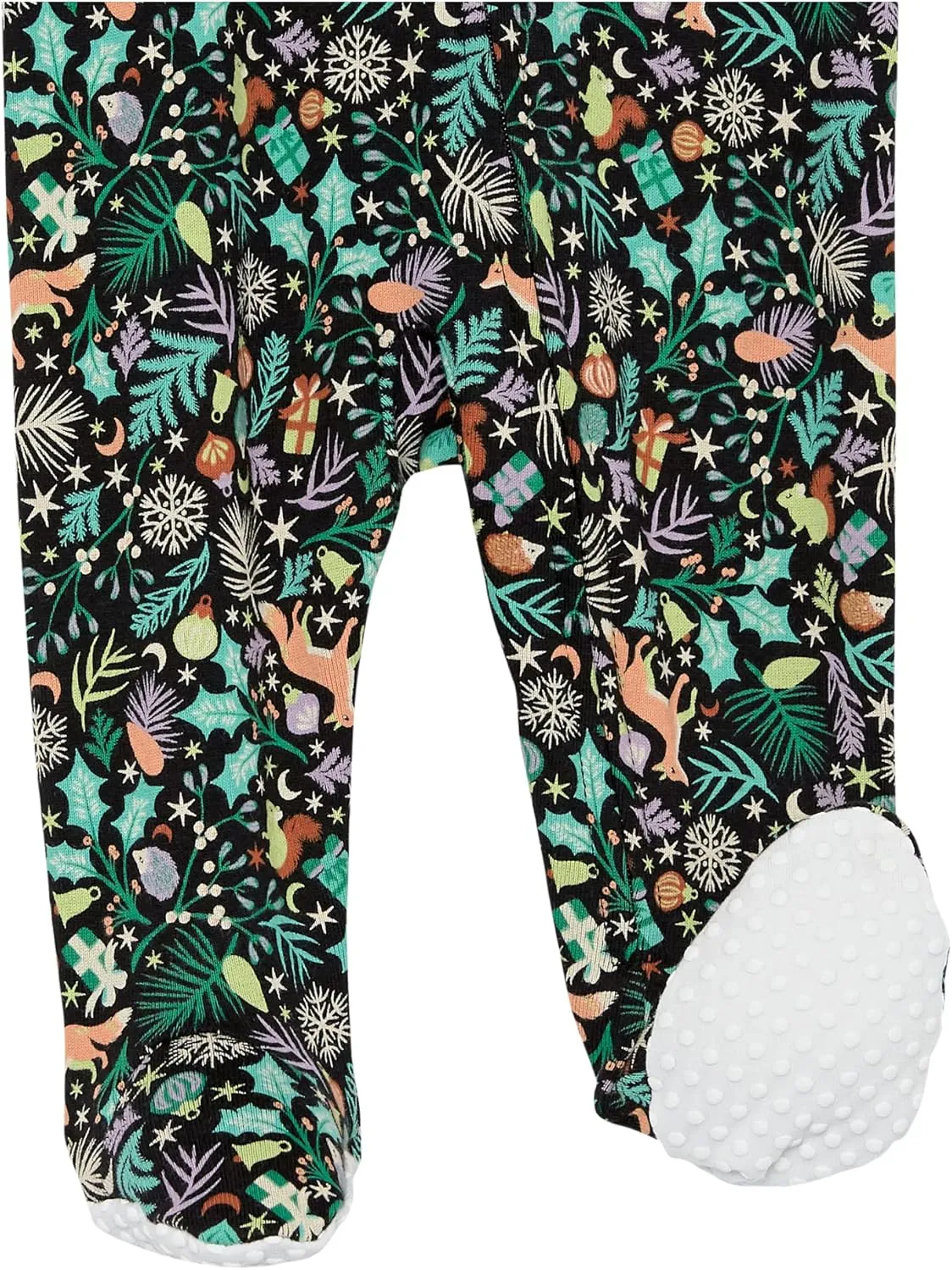 Amazon Essentials Unisex Toddlers and Babies' Cotton Snug-Fit Footed Sleeper Pajamas, Multipacks