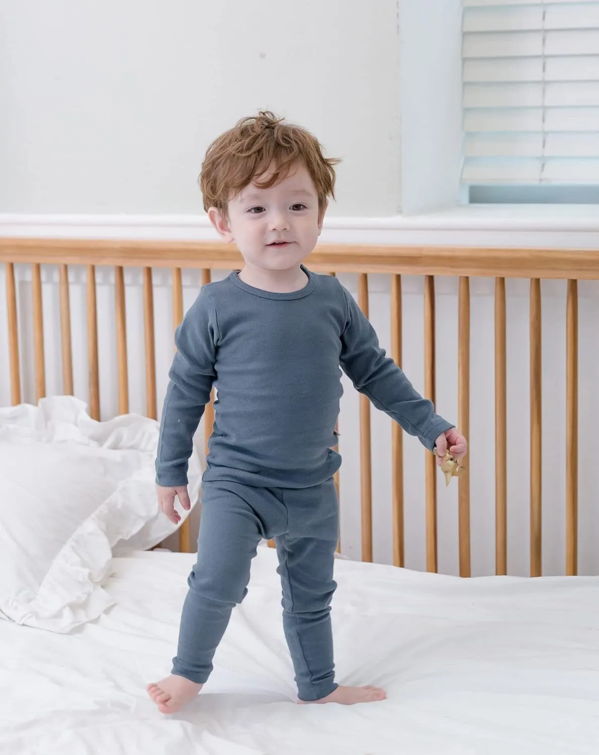 AVAUMA Baby Boys Girls Pajama Set Kids Toddler Snug fit Basic Cotton Sleepwear pjs for Daily