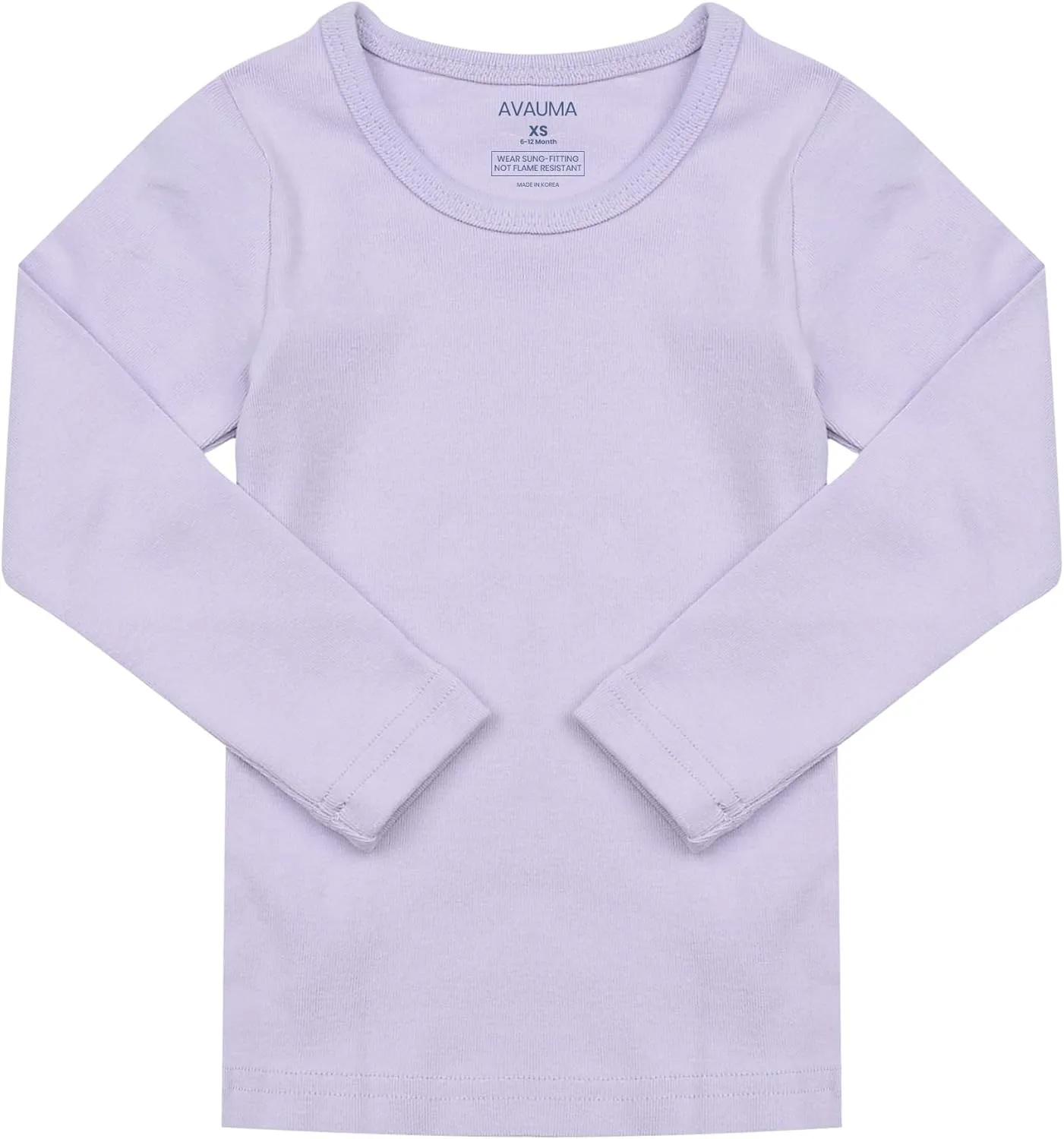 AVAUMA Baby Boys Girls Pajama Set Kids Toddler Snug fit Basic Cotton Sleepwear pjs for Daily