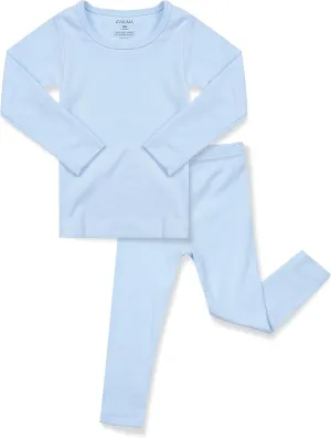 AVAUMA Baby Boys Girls Pajama Set Kids Toddler Snug fit Basic Cotton Sleepwear pjs for Daily