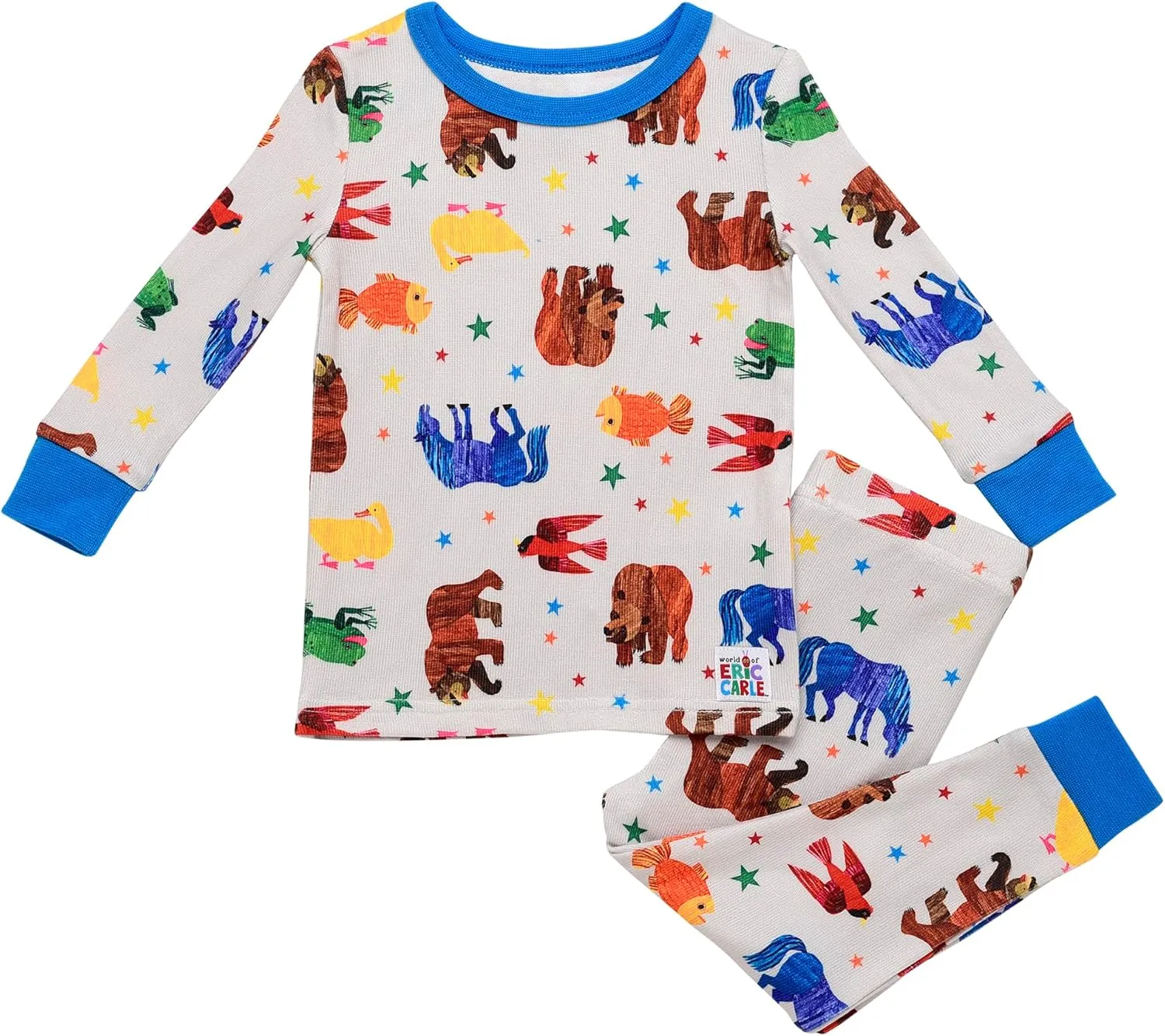 Baby Starters The World of Eric Carle 2-Piece Snug Fit Kids Pajamas (Storybook Collections)