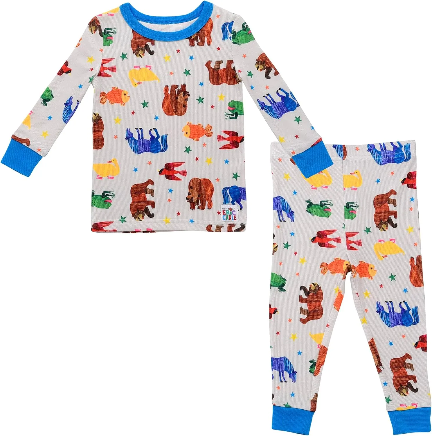 Baby Starters The World of Eric Carle 2-Piece Snug Fit Kids Pajamas (Storybook Collections)