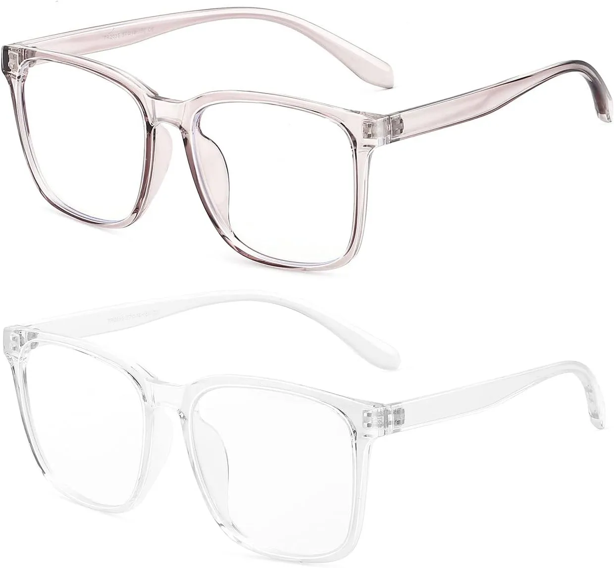 Blue Light Blocking Glasses Oversized Square Computer Glasses Anti Blue Light for Women Men