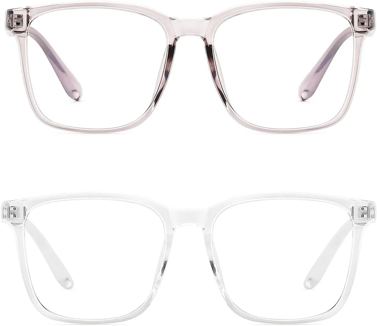 Blue Light Blocking Glasses Oversized Square Computer Glasses Anti Blue Light for Women Men
