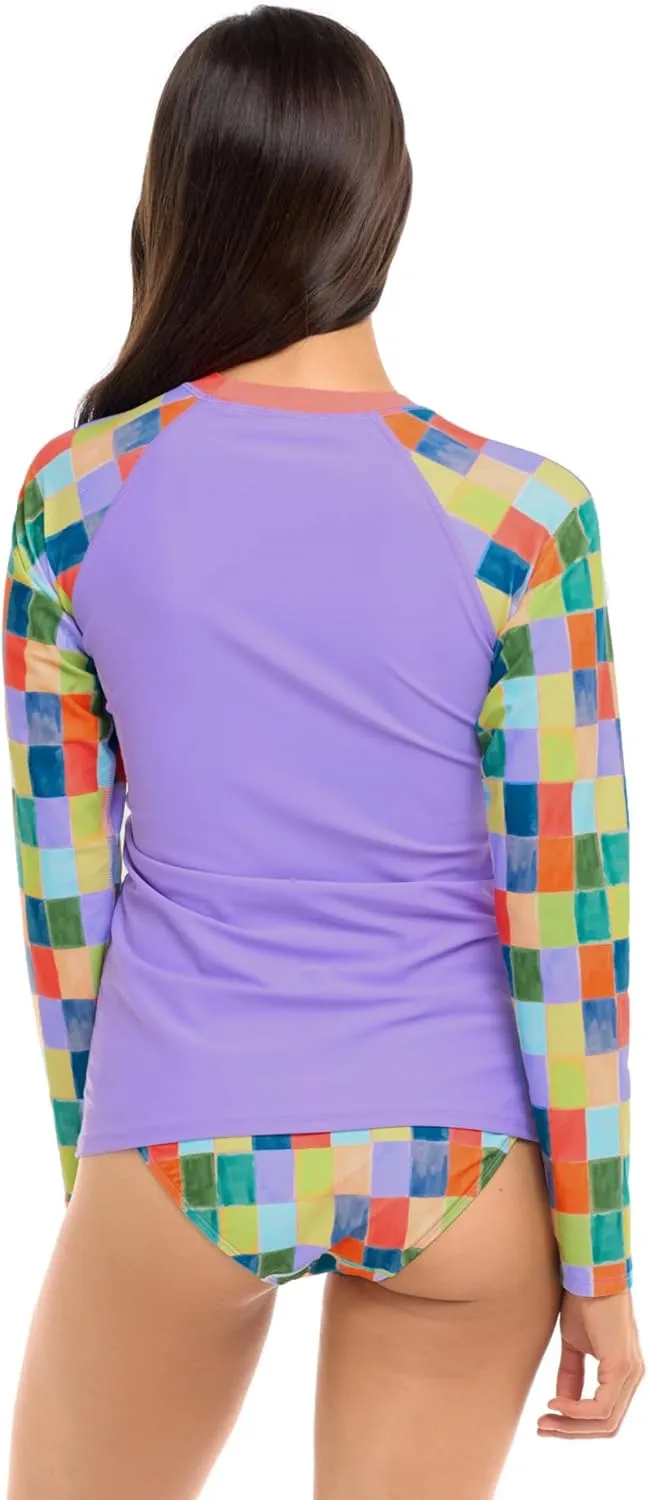 Body Glove Women's Standard Sleek Long Sleeve Rashguard with UPF 50