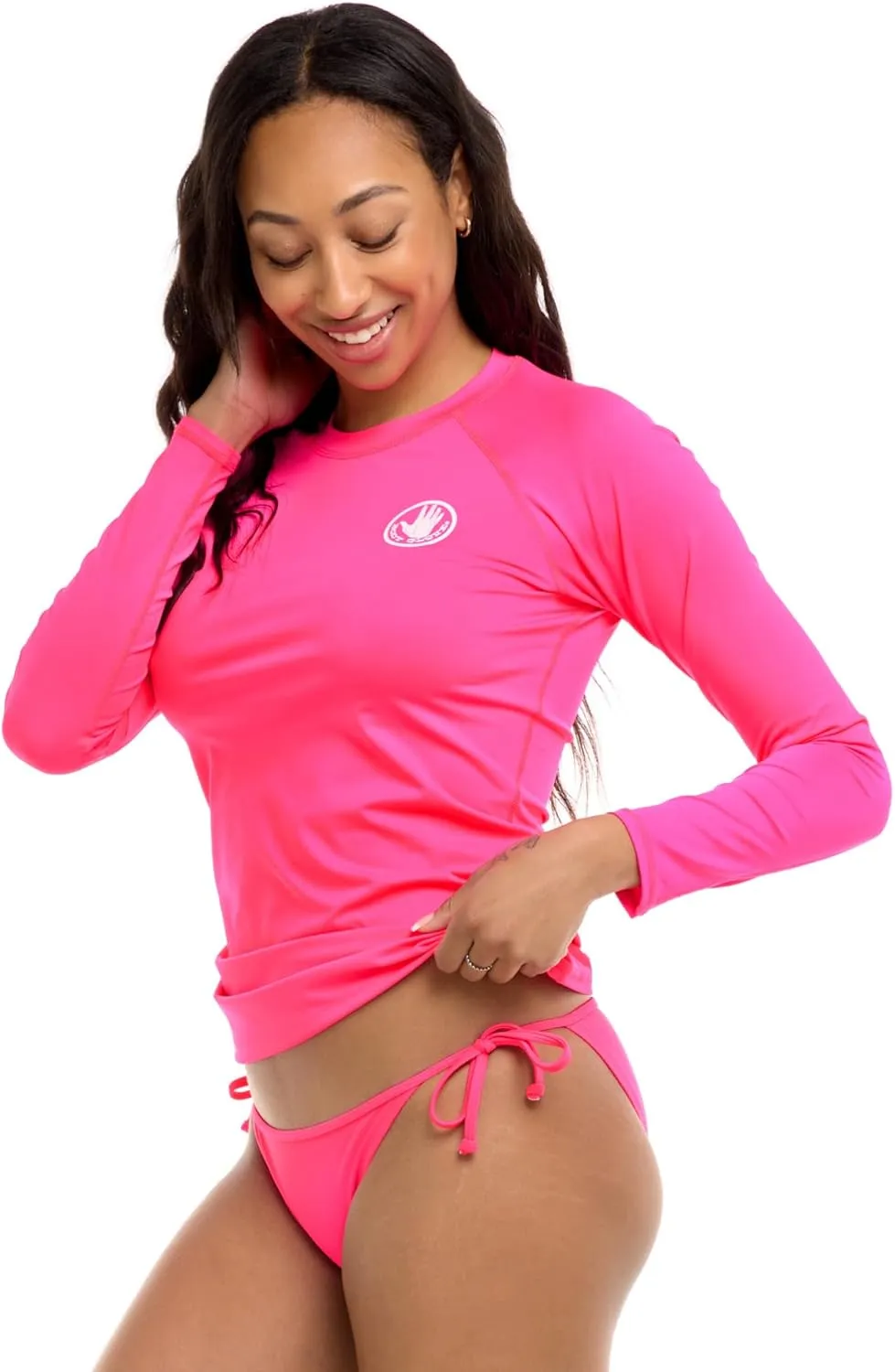 Body Glove Women's Standard Sleek Long Sleeve Rashguard with UPF 50