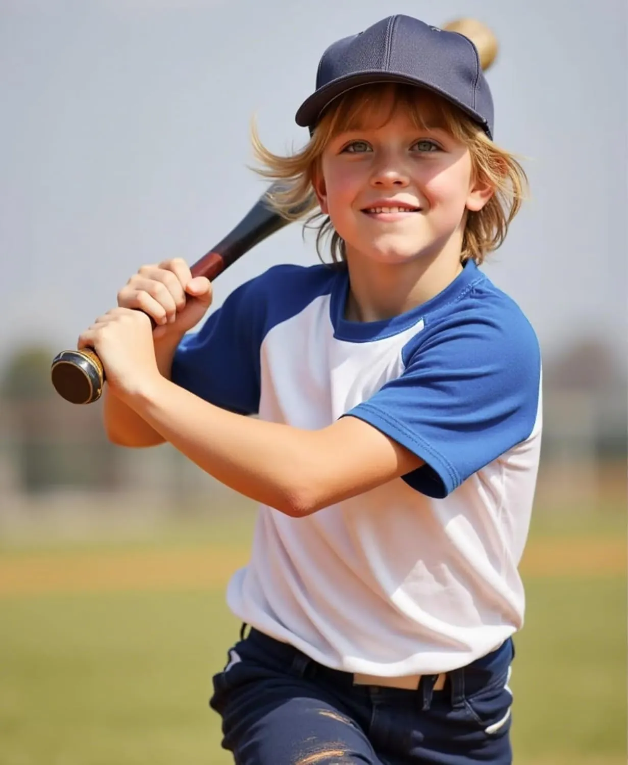 Boys Tshirt Raglan Short Sleeve Shirt Color Block Cotton Blend Basic Tees Breathable Baseball T-Shirts Light Weight