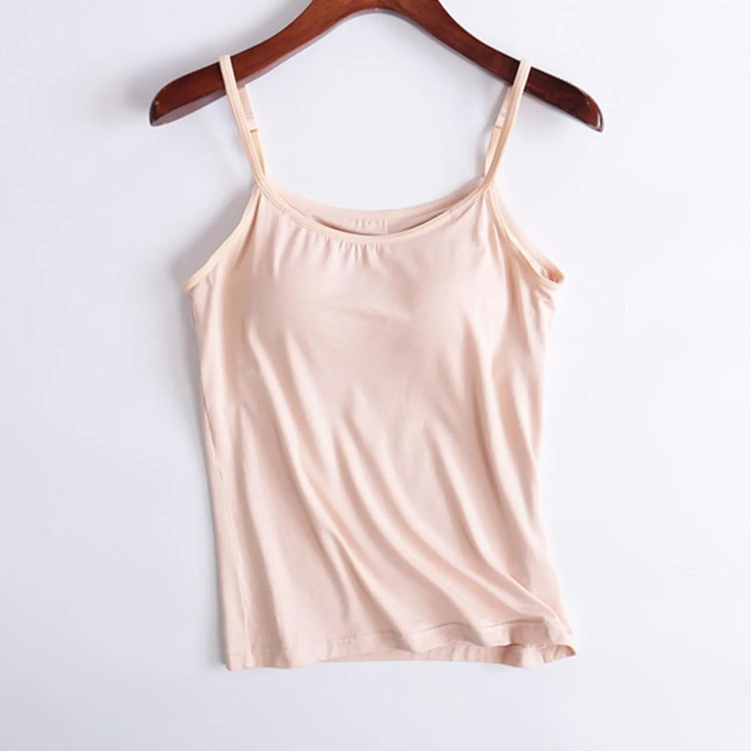 Built in Bra Tank Top Women's 3 PC Crop Tops High Stretchy Cozy Yoga Workout Comfy Lounge Tanks Athletic Undershirt