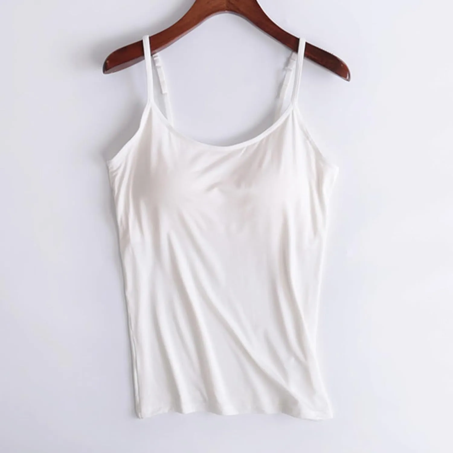 Built in Bra Tank Top Women's 3 PC Crop Tops High Stretchy Cozy Yoga Workout Comfy Lounge Tanks Athletic Undershirt