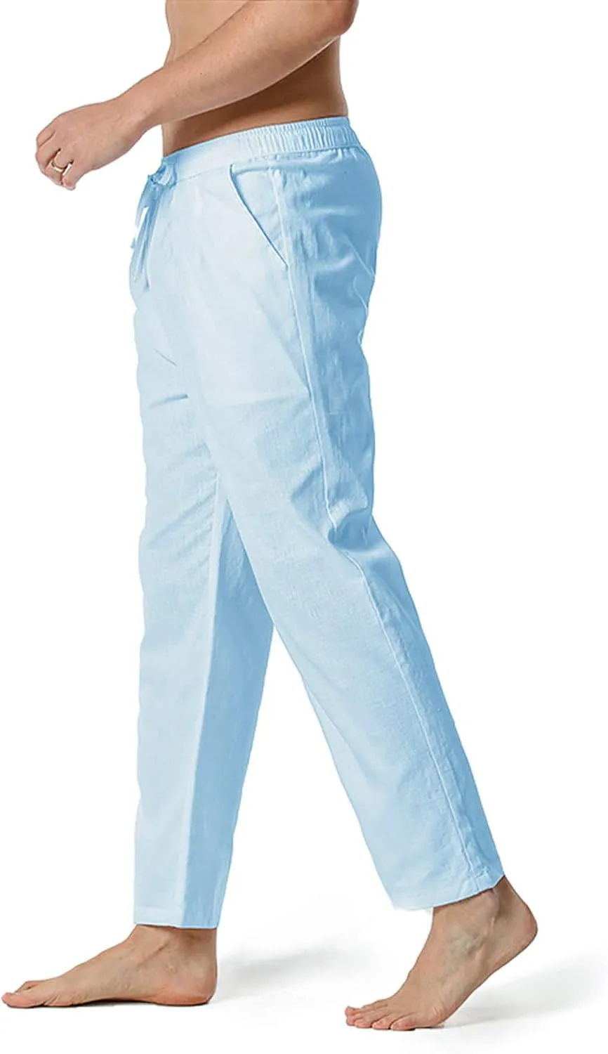 Cargo Pants for Men Relaxed Fit Winter High Street Fashion Leisure Loose Sports Running Solid Color Lace Up Glitter