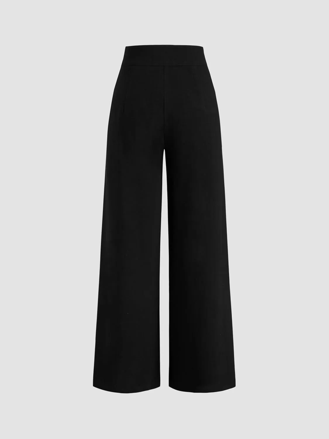 CIDER Women's Linen Blend Pants Wide Leg High Waist Business Casual Lounge Pant with Pockets