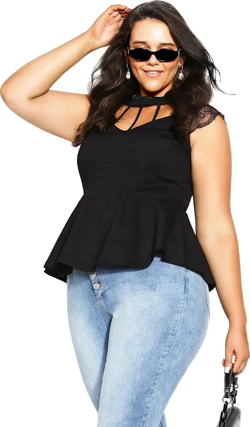City Chic Women's Avenue Plus Size Top Layla