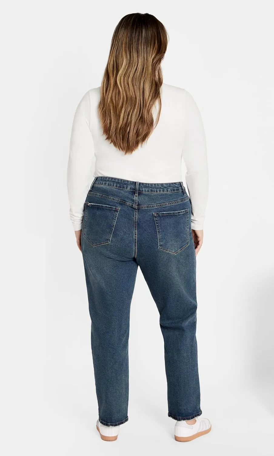 City Chic Women's Plus Size Jean Amira Straight