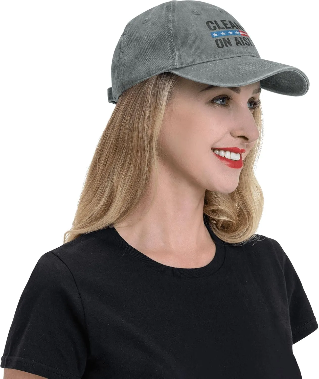 Clean Up On Aisle 47 Impeach 47 Baseball Cap Trucker Cap for Men Wemen