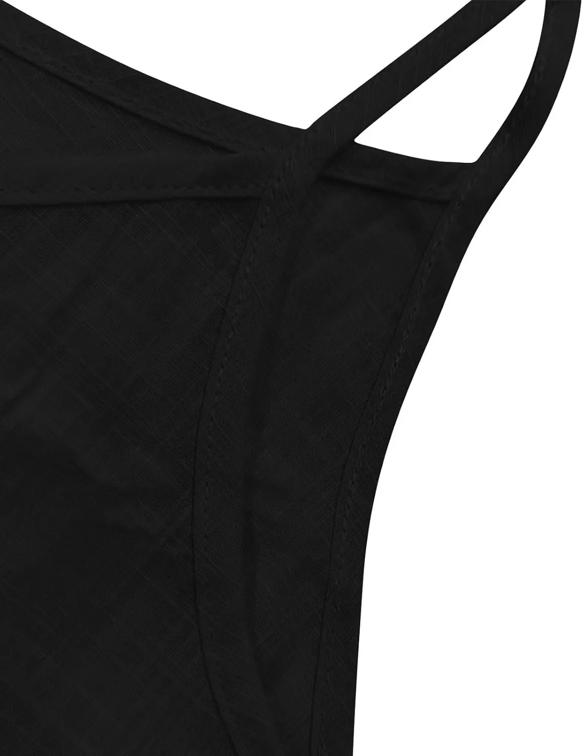 Cotton Linen Camisole Tops for Women Spaghetti Strap Loose Fit Tank Top Summer Sleeveless Gauze Cami Shirts