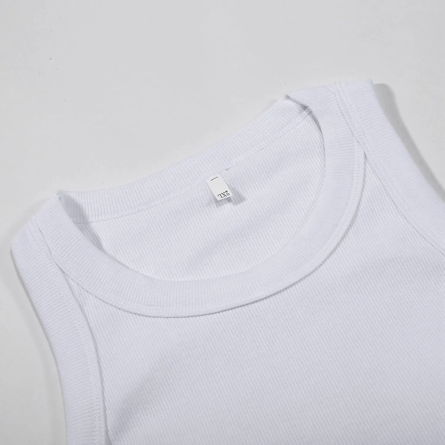 Cotton Shelf Bra Camisole Tops for Women Round Neck Comfy Y2K Vest Summer Layering Tank Summer Outfits Cami Shirt