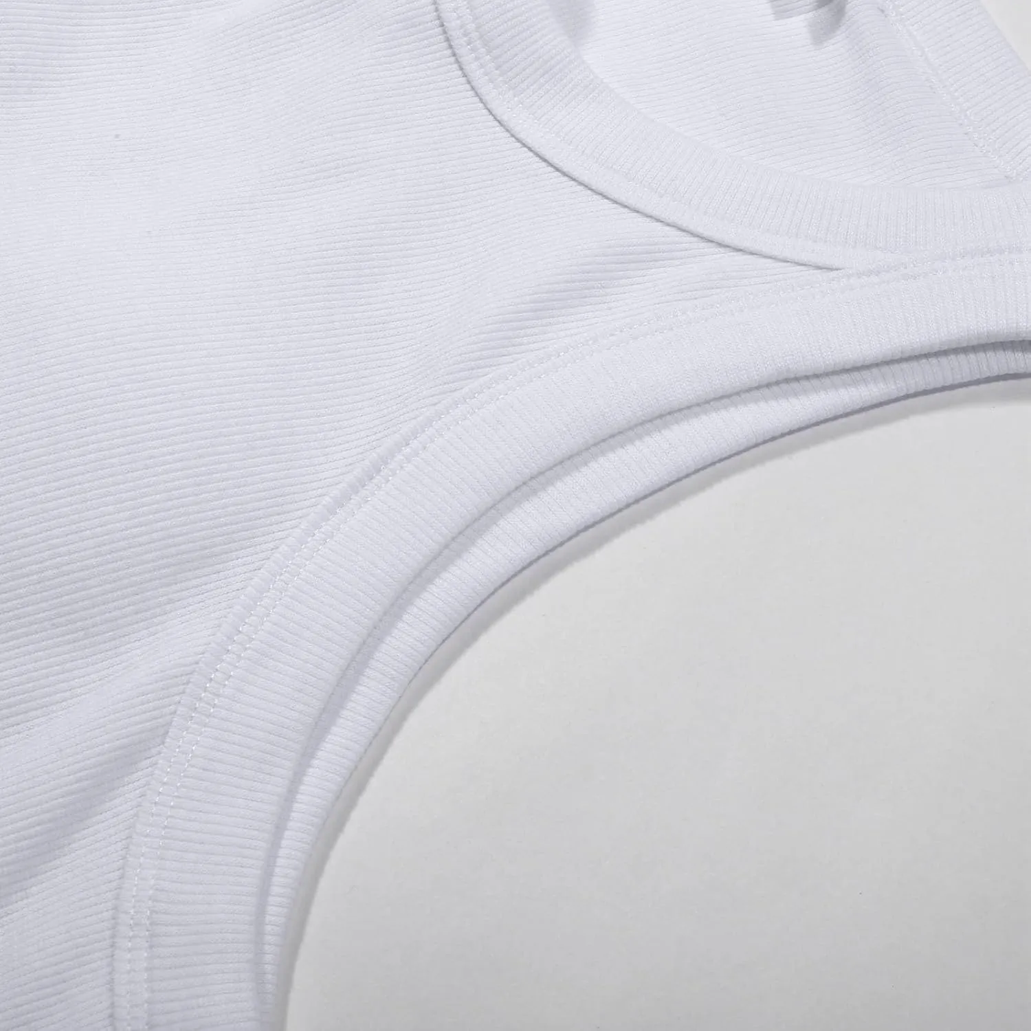 Cotton Shelf Bra Camisole Tops for Women Round Neck Comfy Y2K Vest Summer Layering Tank Summer Outfits Cami Shirt