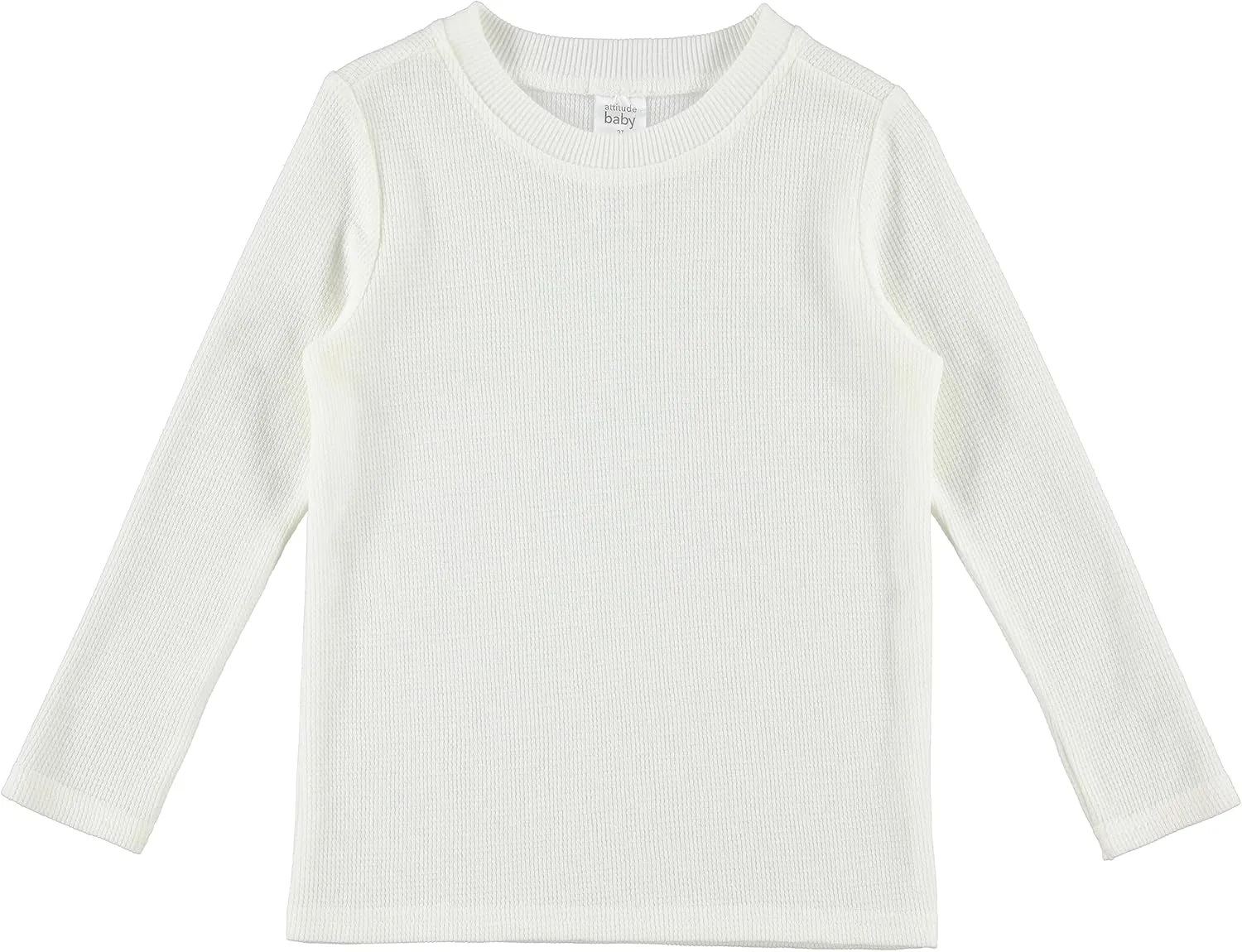 Cudlie 5-Pack Baby/Toddler Boy Long Sleeve Shirt - Basic Tshirt Tops, Light Undershirt - Solid & Striped Tees for Boys