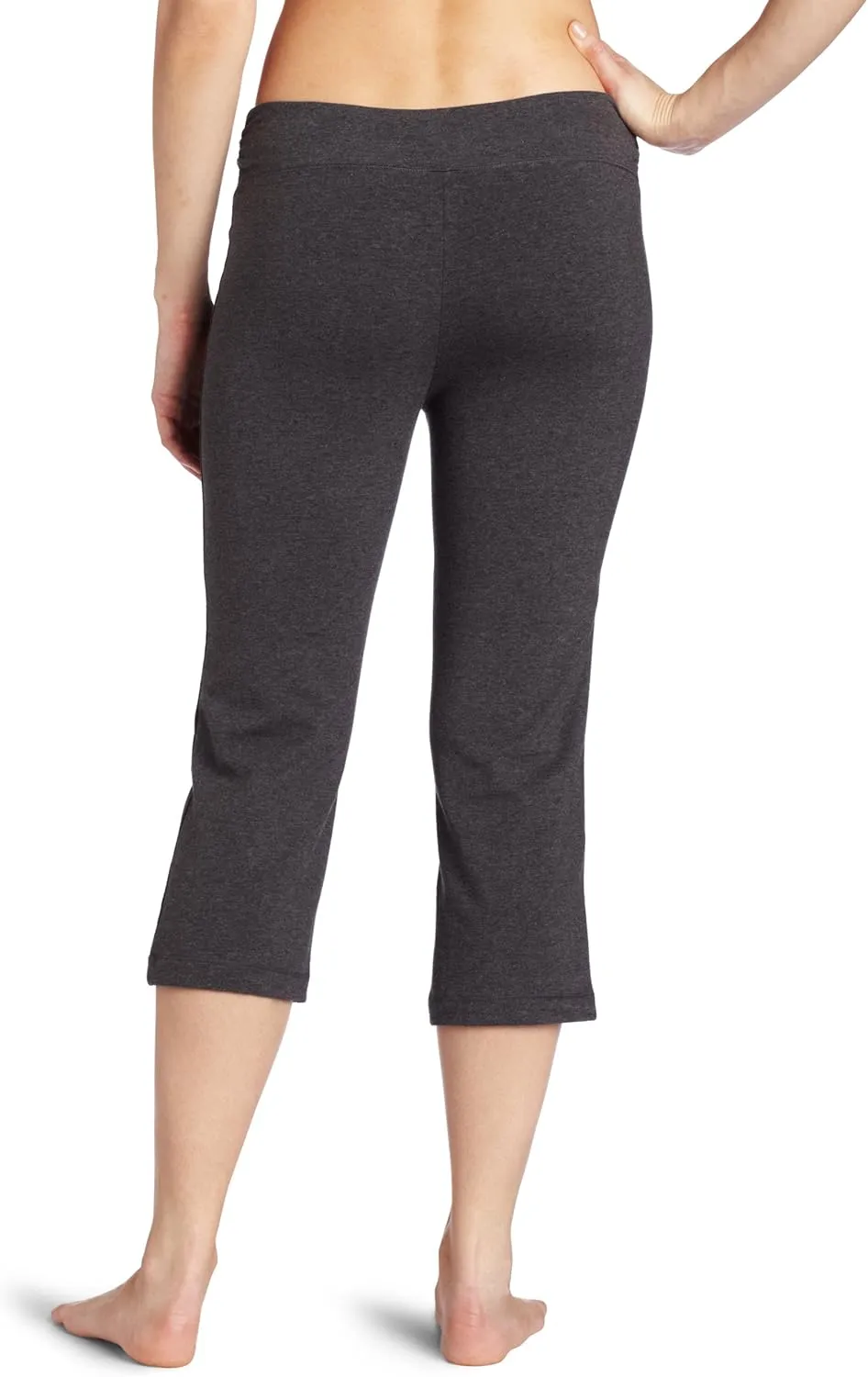 Danskin Women's Essential Sleek Fit Crop Pant