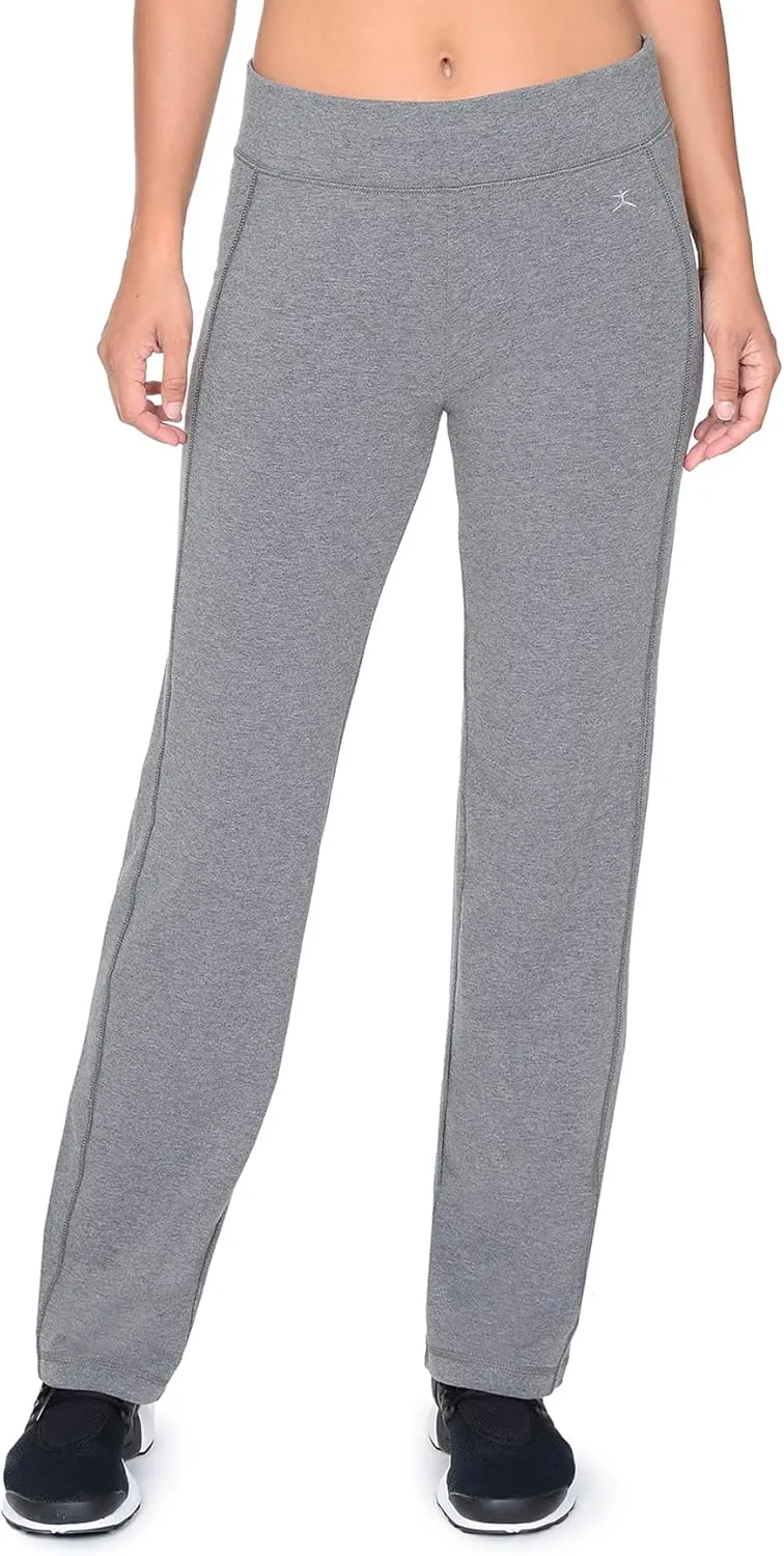 Danskin Women's Essential Sleek Fit Yoga Pant
