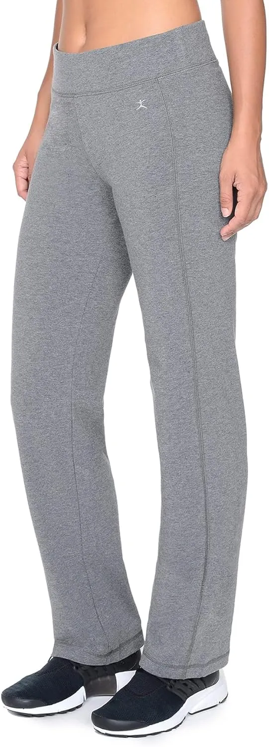 Danskin Women's Essential Sleek Fit Yoga Pant