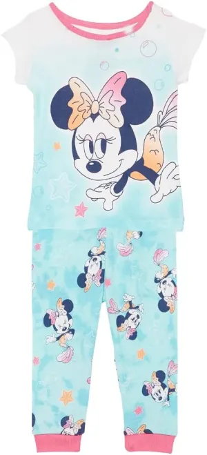 Disney 2-Piece Snug-fit Cotton Pajama Set, Soft & Cute for Kids