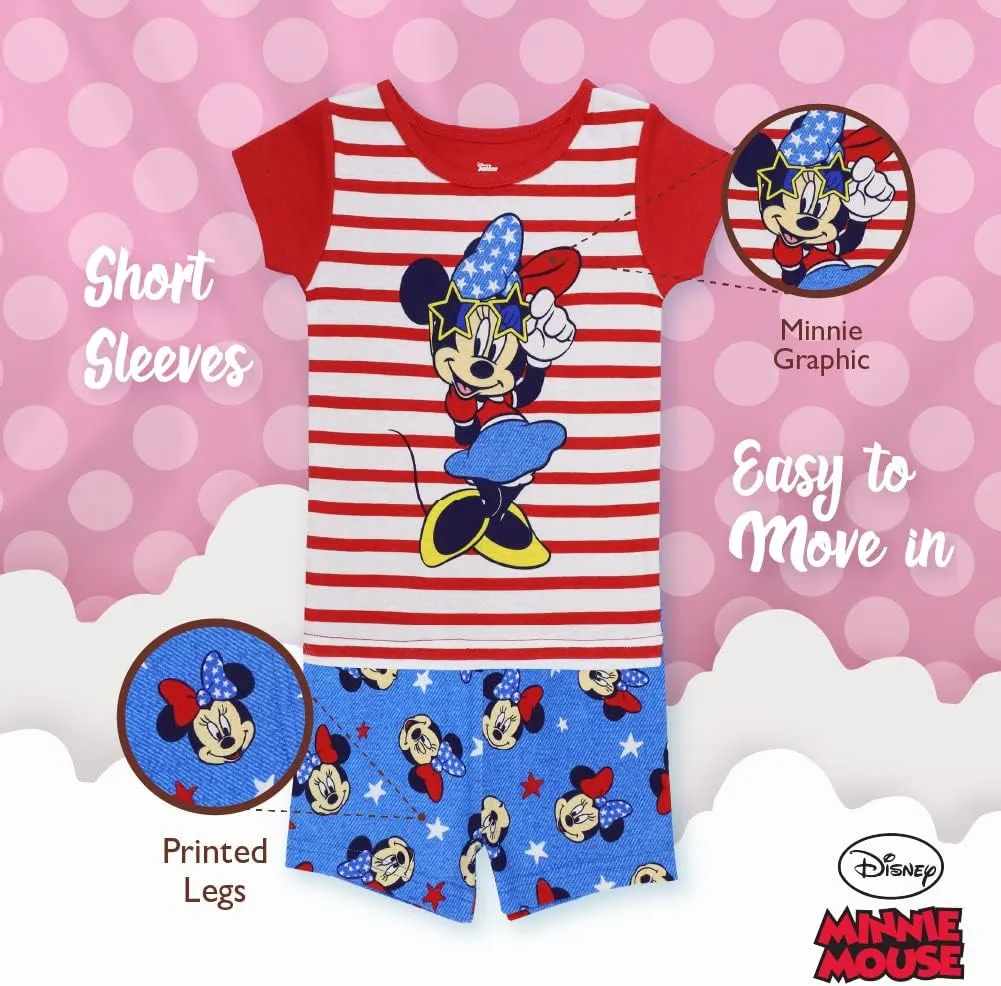 Disney 2-Piece Snug-fit Cotton Pajama Set, Soft & Cute for Kids