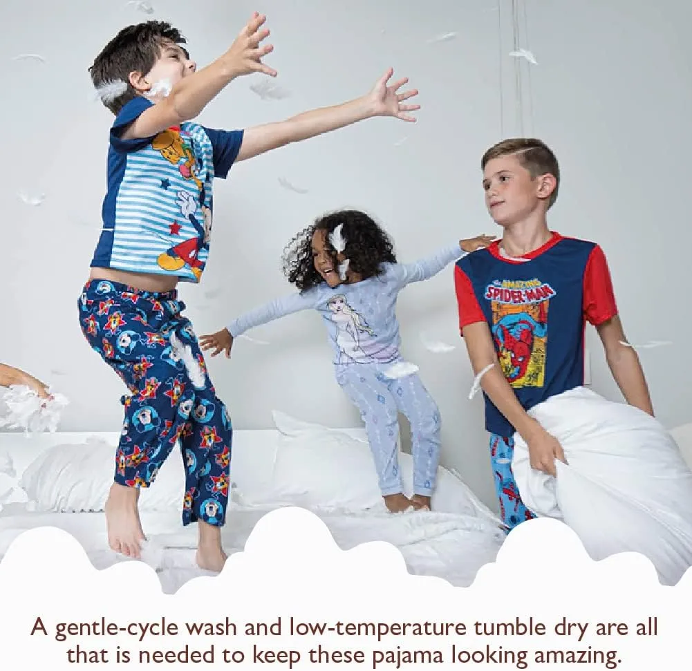 Disney 2-Piece Snug-fit Cotton Pajama Set, Soft & Cute for Kids
