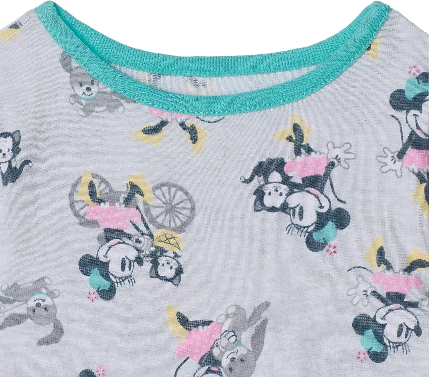 Disney Baby Girls' Minnie Mouse Snug Fit Cotton Pajamas