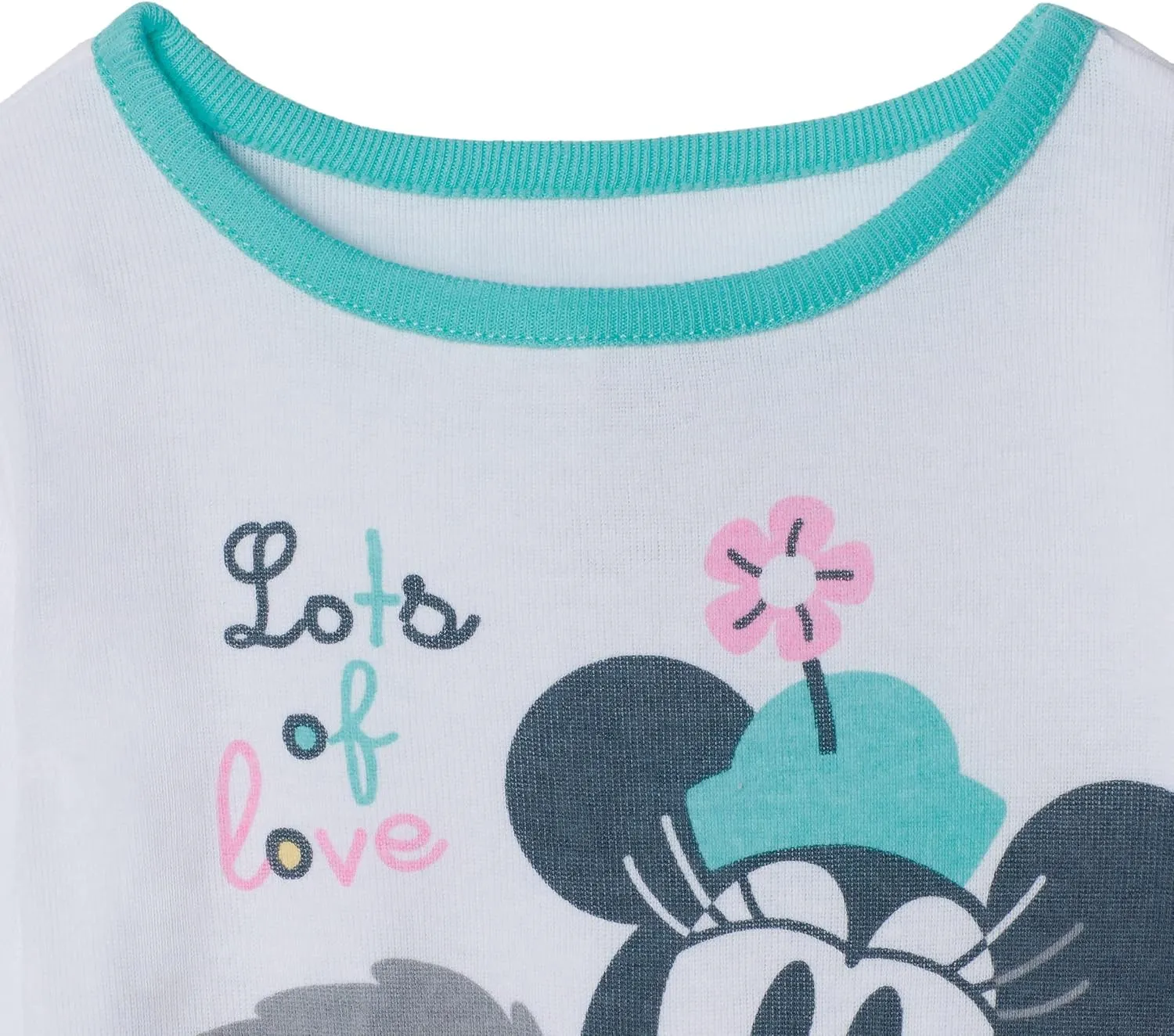 Disney Baby Girls' Minnie Mouse Snug Fit Cotton Pajamas