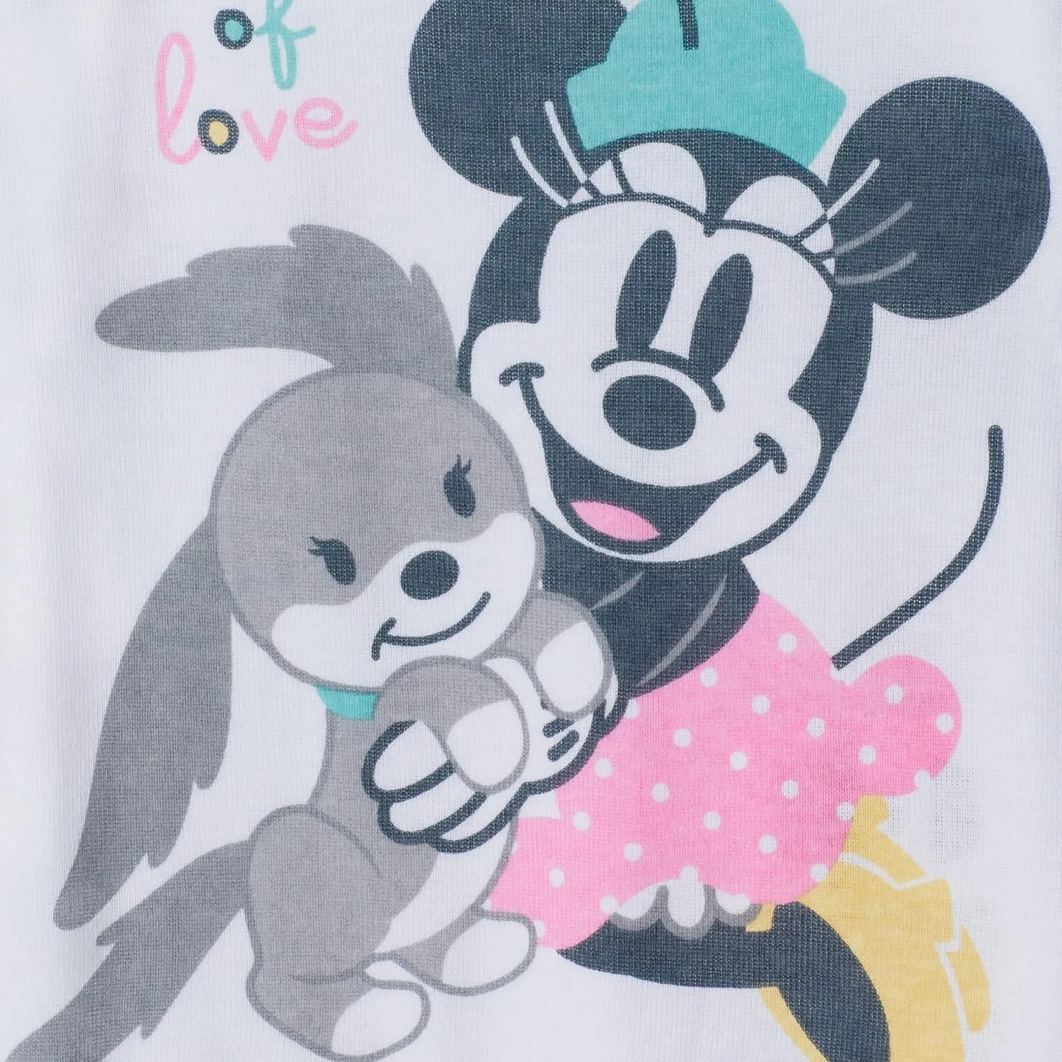 Disney Baby Girls' Minnie Mouse Snug Fit Cotton Pajamas