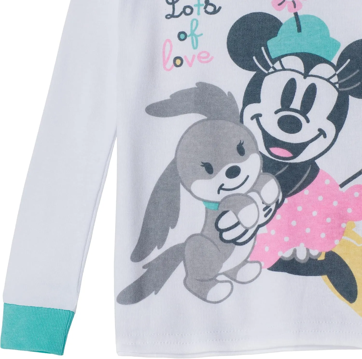 Disney Baby Girls' Minnie Mouse Snug Fit Cotton Pajamas