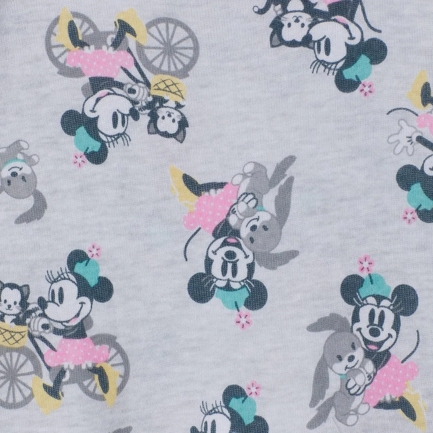Disney Baby Girls' Minnie Mouse Snug Fit Cotton Pajamas