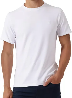 DKNY Mens Tshirts - Luxury Crew Neck T Shirts for Men | Premium Soft Mens Tshirts | Plain Dress Tee Shirts Men