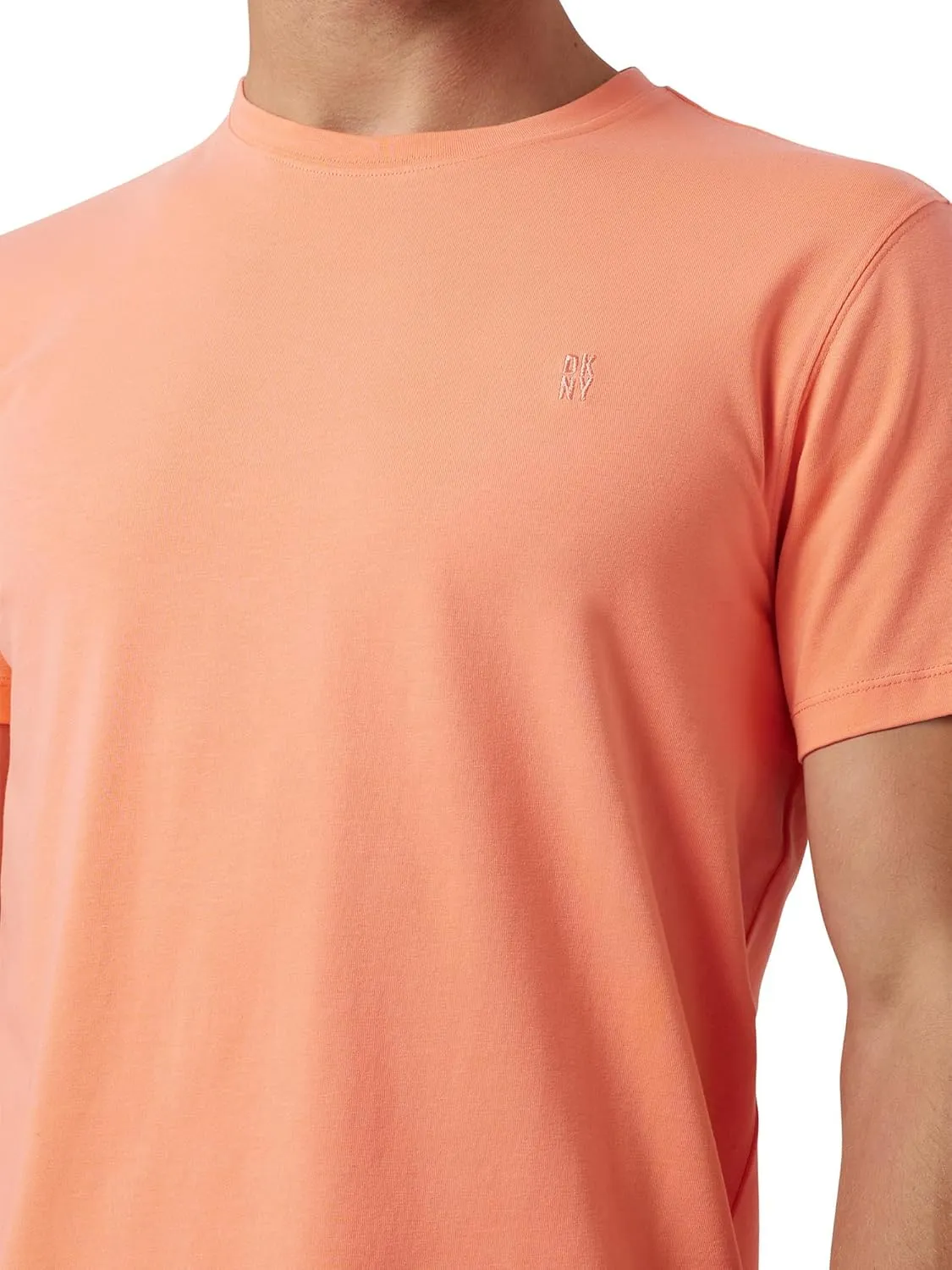 DKNY Mens Tshirts - Luxury Crew Neck T Shirts for Men | Premium Soft Mens Tshirts | Plain Dress Tee Shirts Men