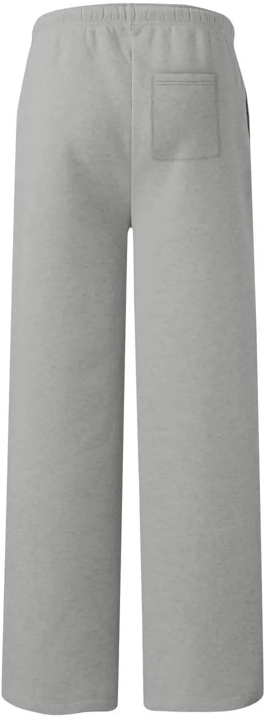 Fleece Lined Sweatpants for Women Casual Baggy Wide Leg Sweat Pants Loose Fall Elastic Waist Athletic Joggers Trendy
