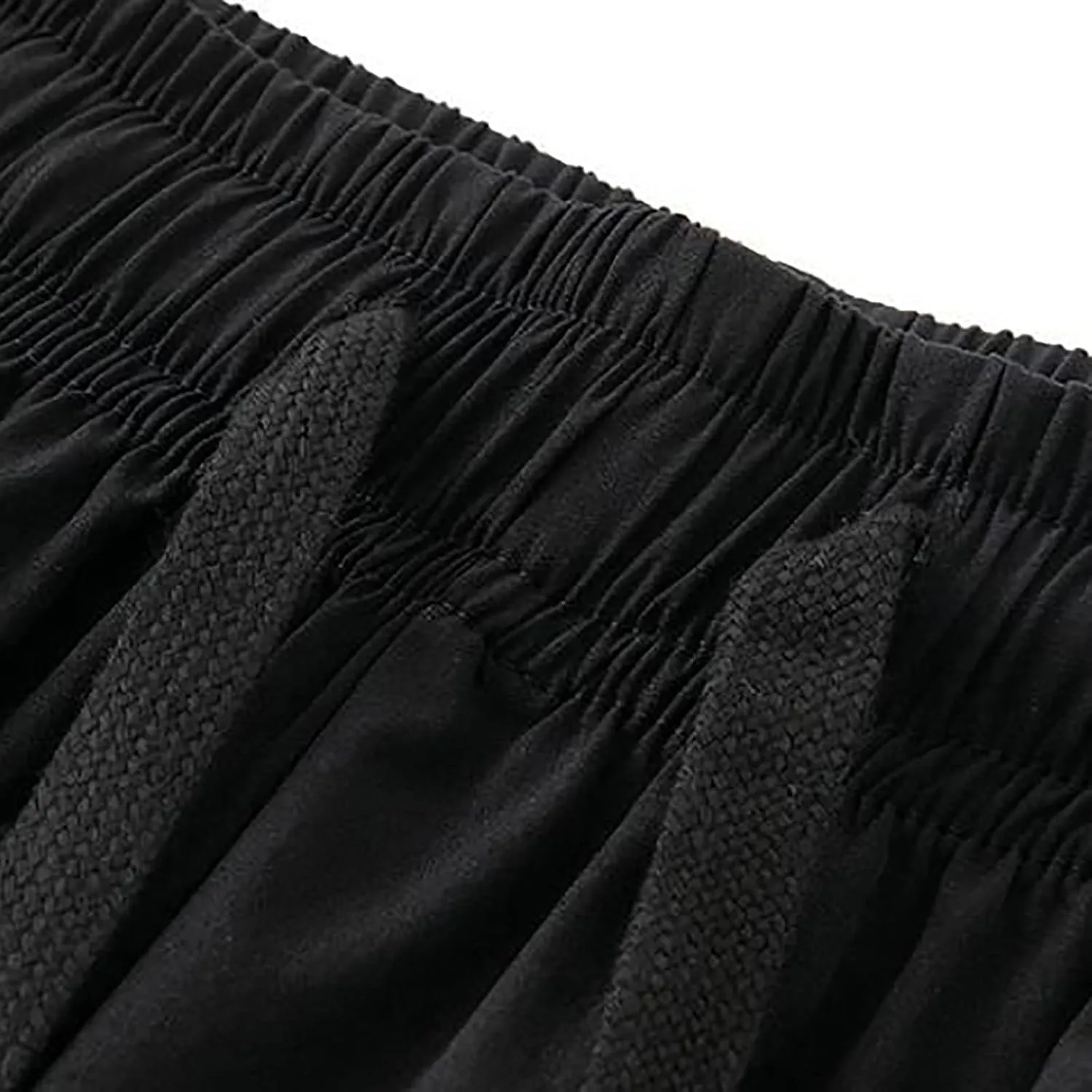 FZVYD Black Chinos Mens Joggers Cargo Pants Fashion Casual Sweatpants Work Pants Drawstring Loose Trousers with Pockets