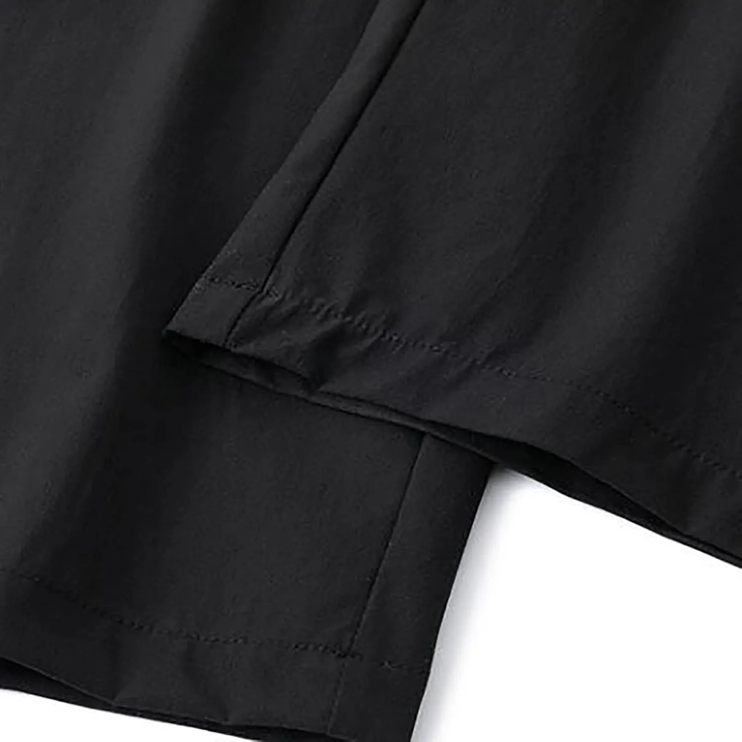 FZVYD Black Chinos Mens Joggers Cargo Pants Fashion Casual Sweatpants Work Pants Drawstring Loose Trousers with Pockets