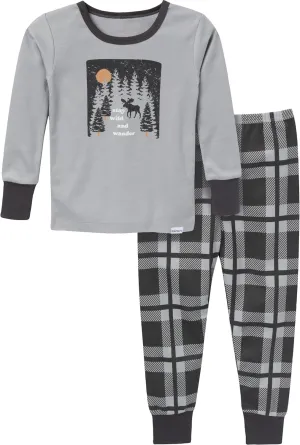 Gerber Baby Boys' Toddler Snug Fit 2-Piece Pajama Set