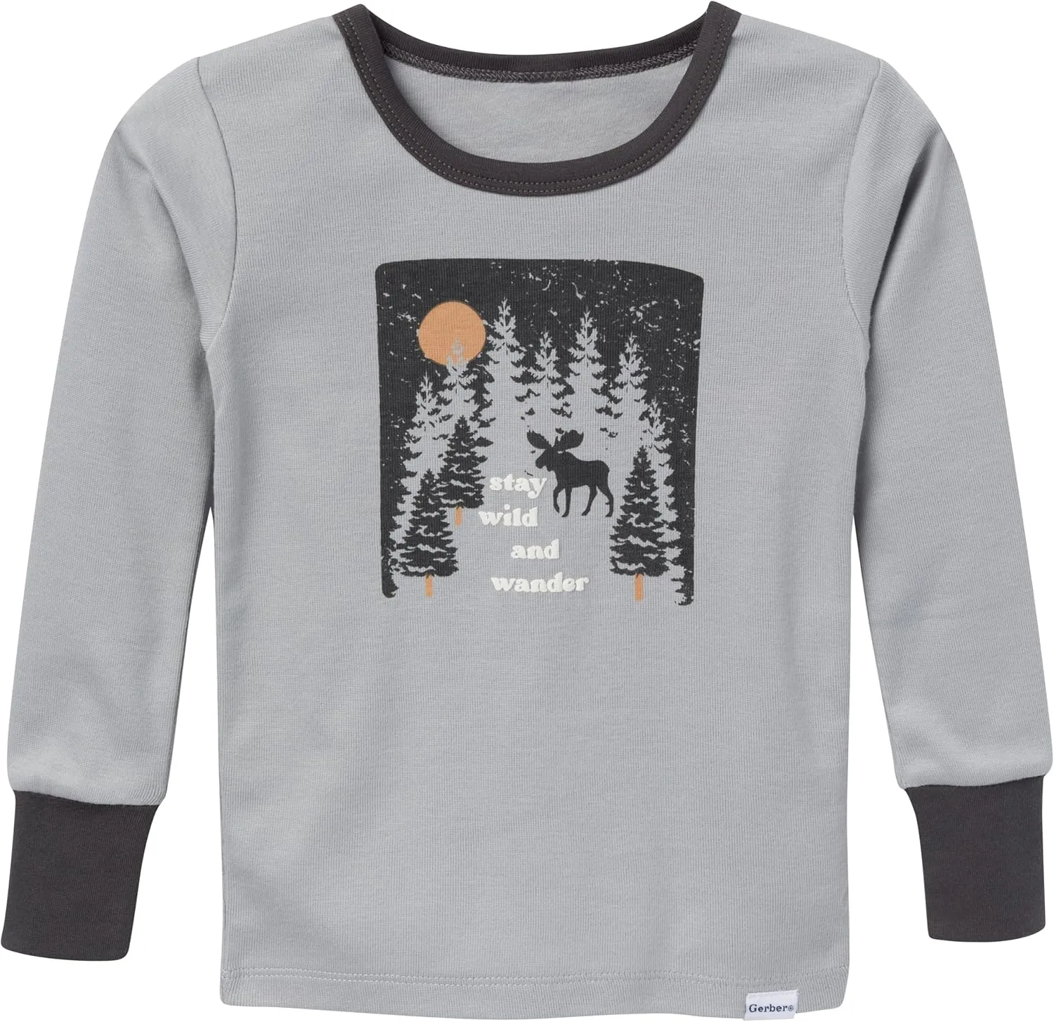Gerber Baby Boys' Toddler Snug Fit 2-Piece Pajama Set