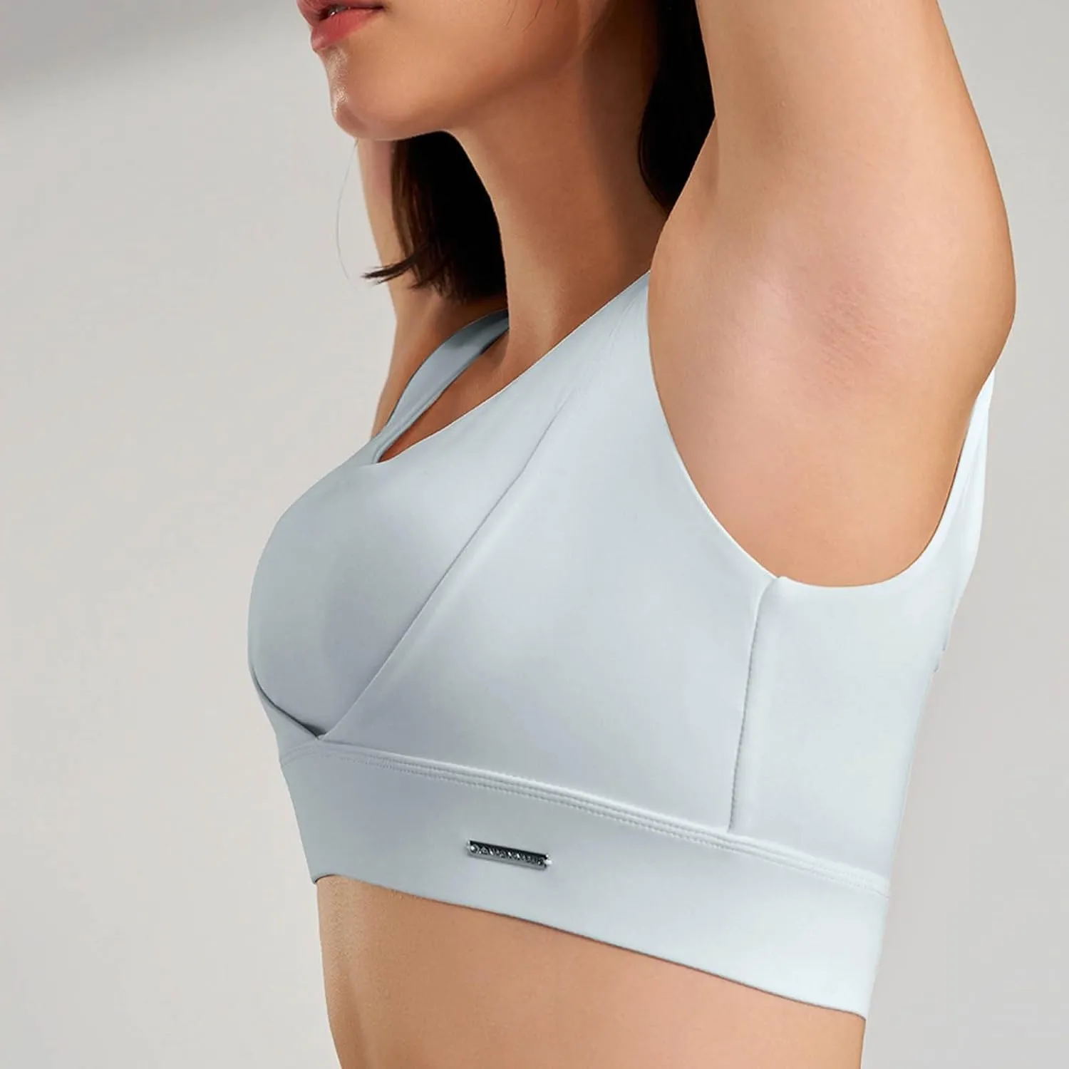 High Impact Sports Bras for Women Quick Dry Seamless Support Workout Bras Wirefree Yoga Running Active Athletic Bras