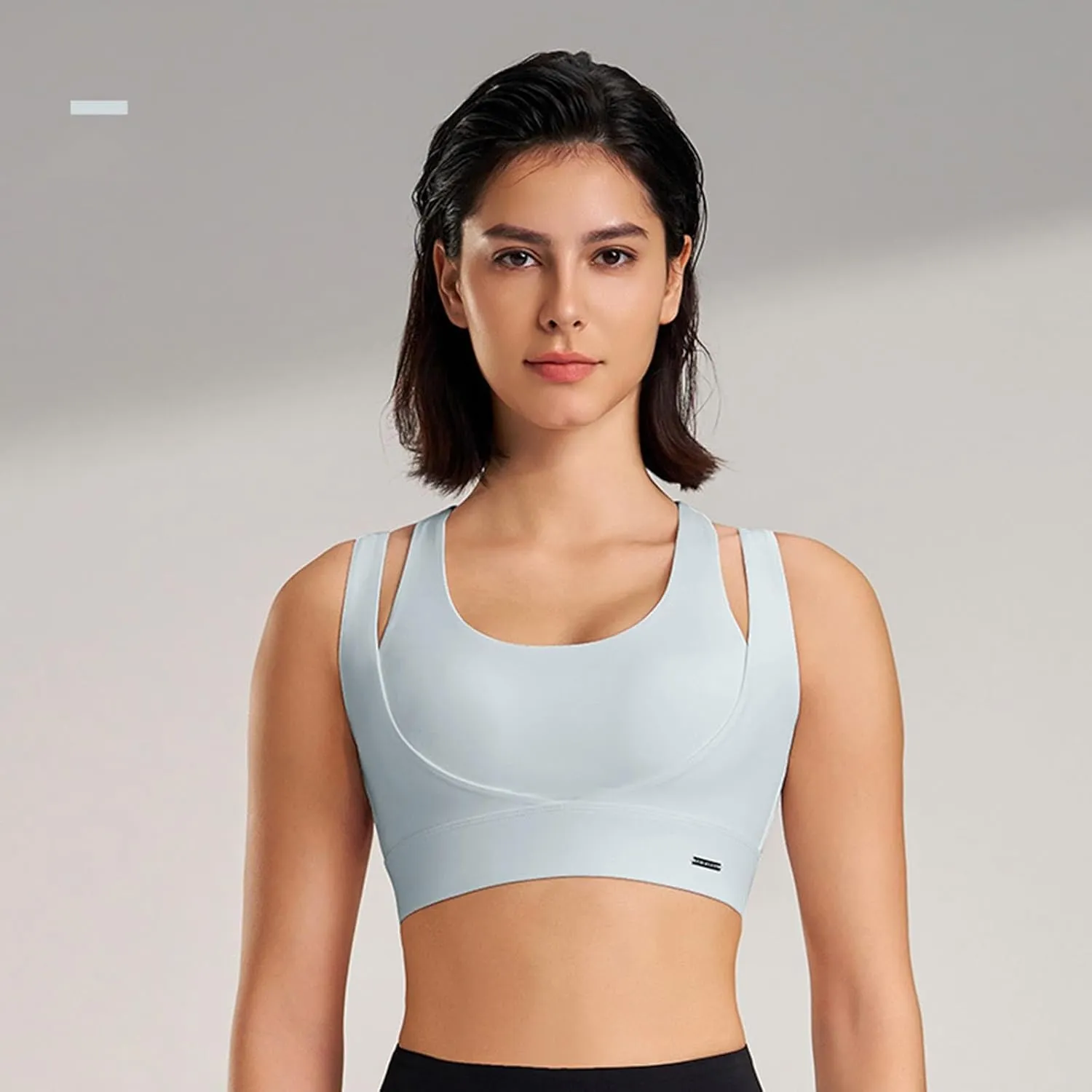 High Impact Sports Bras for Women Quick Dry Seamless Support Workout Bras Wirefree Yoga Running Active Athletic Bras