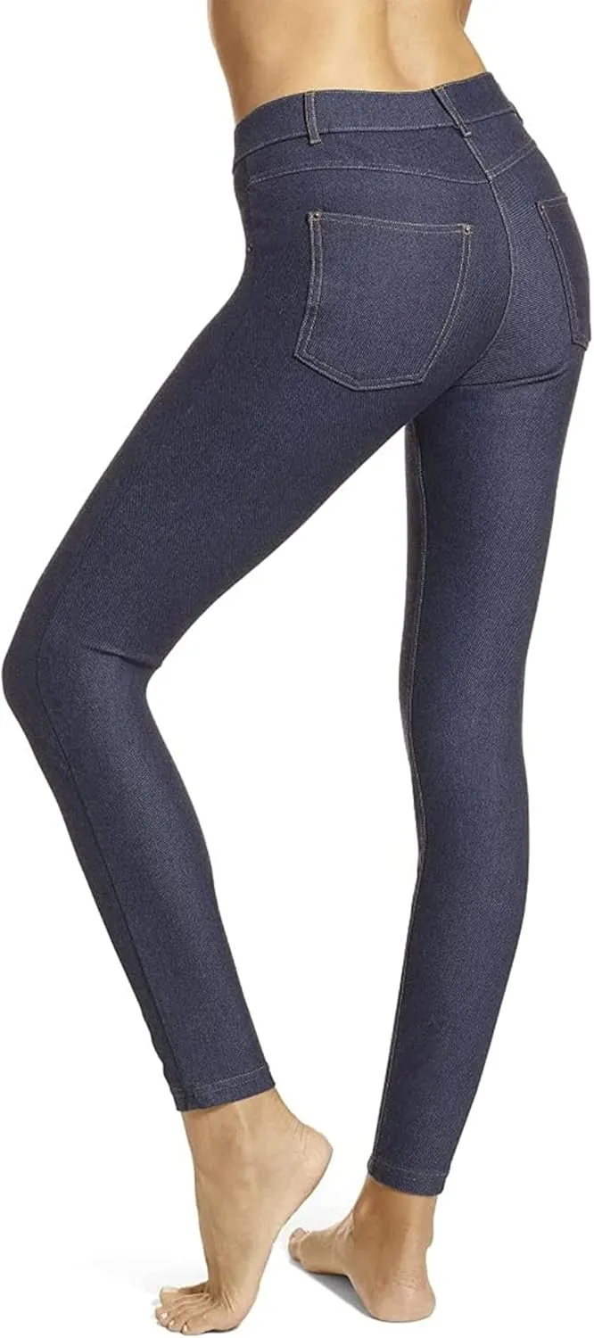 HUE Women's Essential Denim Leggings