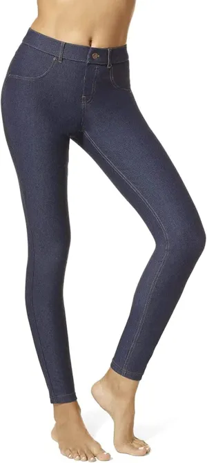 HUE Women's Essential Denim Leggings