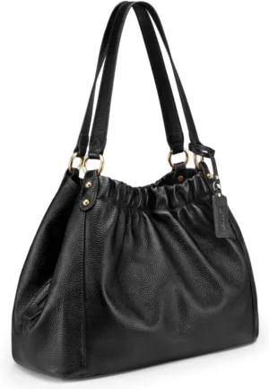Kattee Soft Women Genuine Leather Hobo Totes Purses and Handbags Satchel Top Handle Shoulder Bags