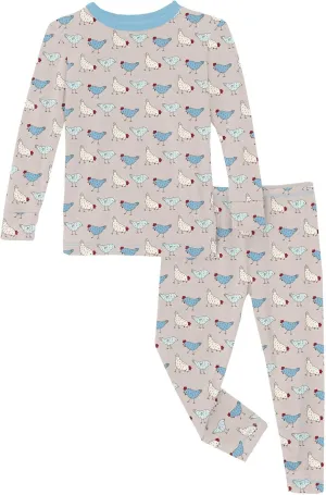 KicKee Halloween Celebrations Pajama Set, Long Sleeve, Long Pants, Snug Fit Pajamas