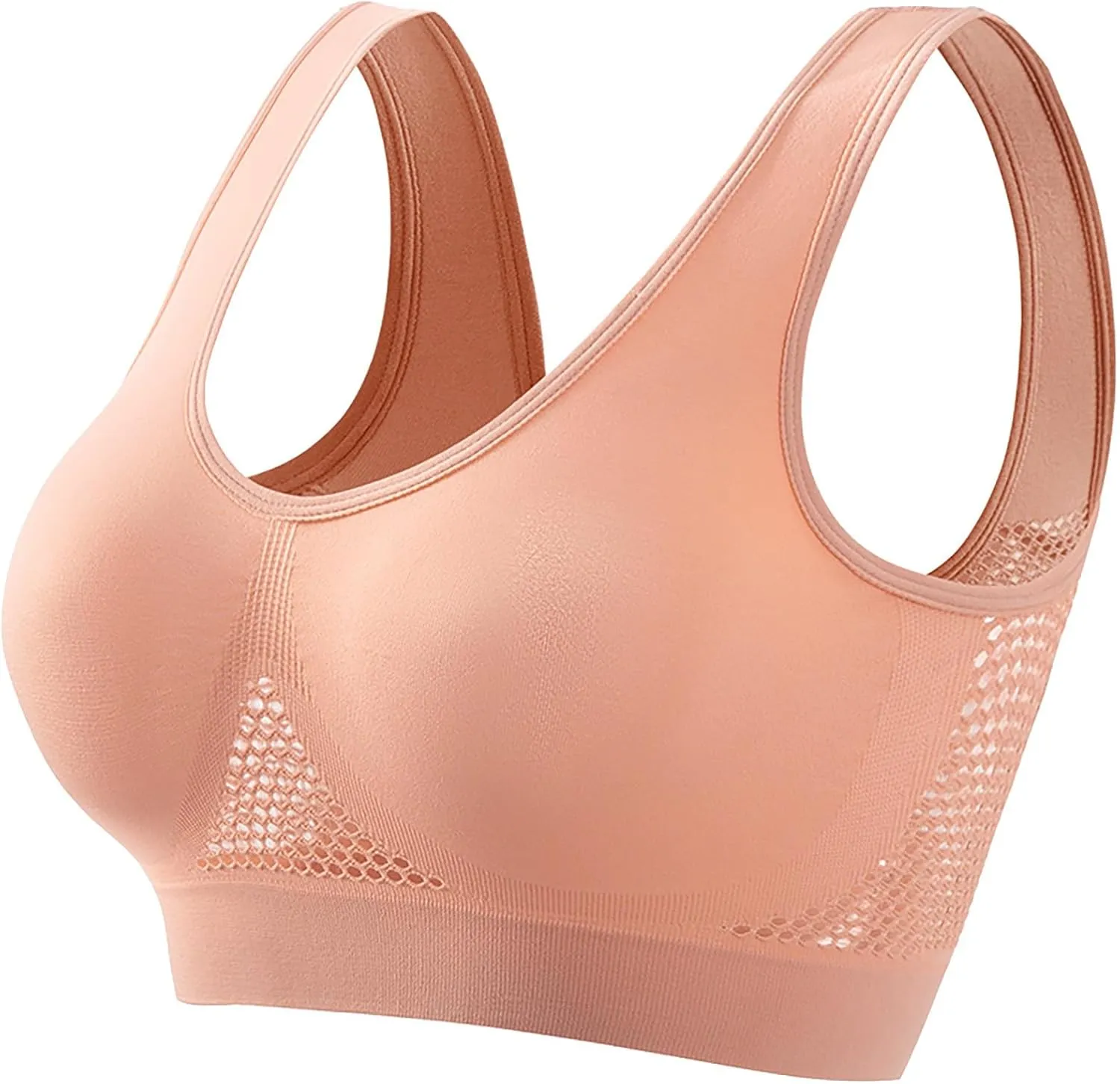 Kulken Bra, Breathable Anti-Sagging Breasts Bra, Wireless Comfort Liftup Bra, Anti Sagging Push up Bras